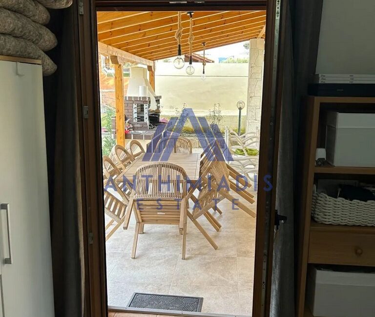 ΠΩΛΕΙΤΑΙ – Διαμέρισμα Στη Σκάλα Φούρκας (Χαλκιδική) Με Δικιά Του Αυλή , ID1257