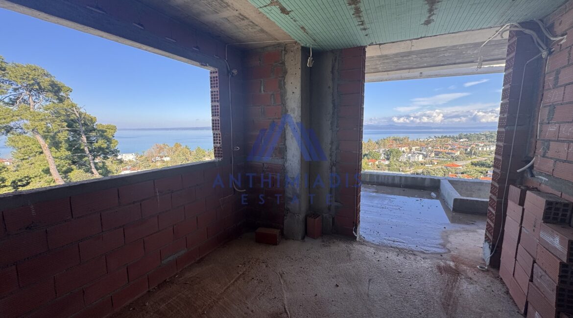 ΠΩΛΕΙΤΑΙ – Βίλα Στο Πευκοχώρι Με Θέα Στη Θάλασσα, ID1318