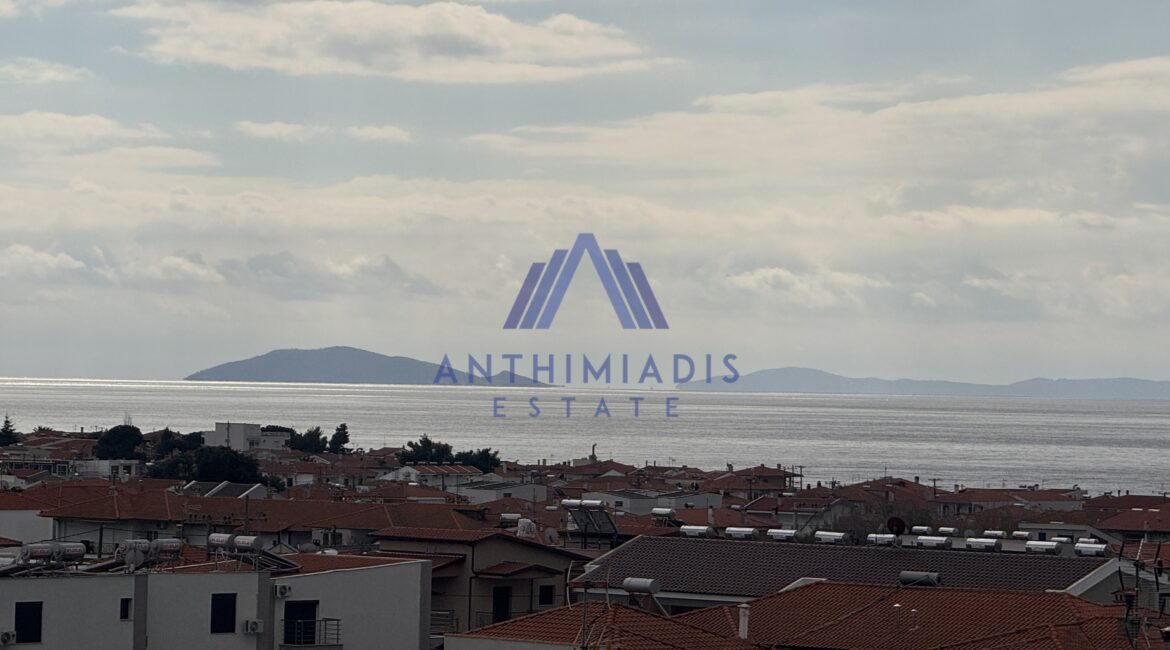 ΠΩΛΕΙΤΑΙ – Νεόδμητη Μεζονέτα Στη Νικητή (Χαλκιδική) Με Θέα Στη Θάλασσα, ID1194