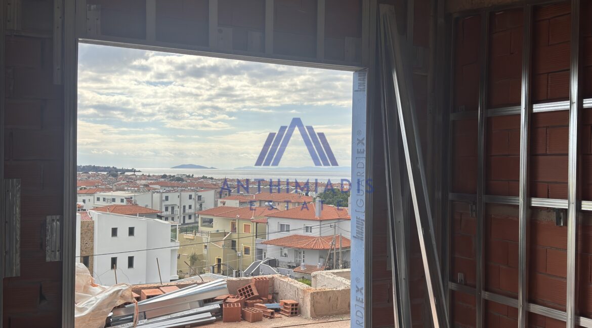 ΠΩΛΕΙΤΑΙ – Νεόδμητη Μεζονέτα Στη Νικητή (Χαλκιδική) Με Θέα Στη Θάλασσα, ID1194