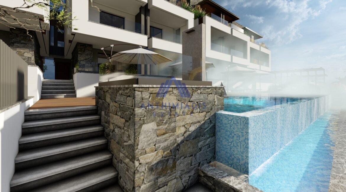 ΠΩΛΕΙΤΑΙ – Νεόδμητη Μεζονέτα Στη Νικητή (Χαλκιδική) Με Θέα Στη Θάλασσα, ID1194