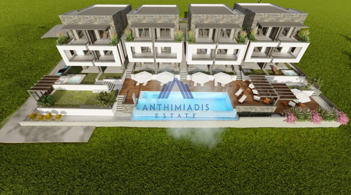 ΠΩΛΕΙΤΑΙ – Νεόδμητη Μεζονέτα Στη Νικητή (Χαλκιδική) Με Θέα Στη Θάλασσα, ID1194